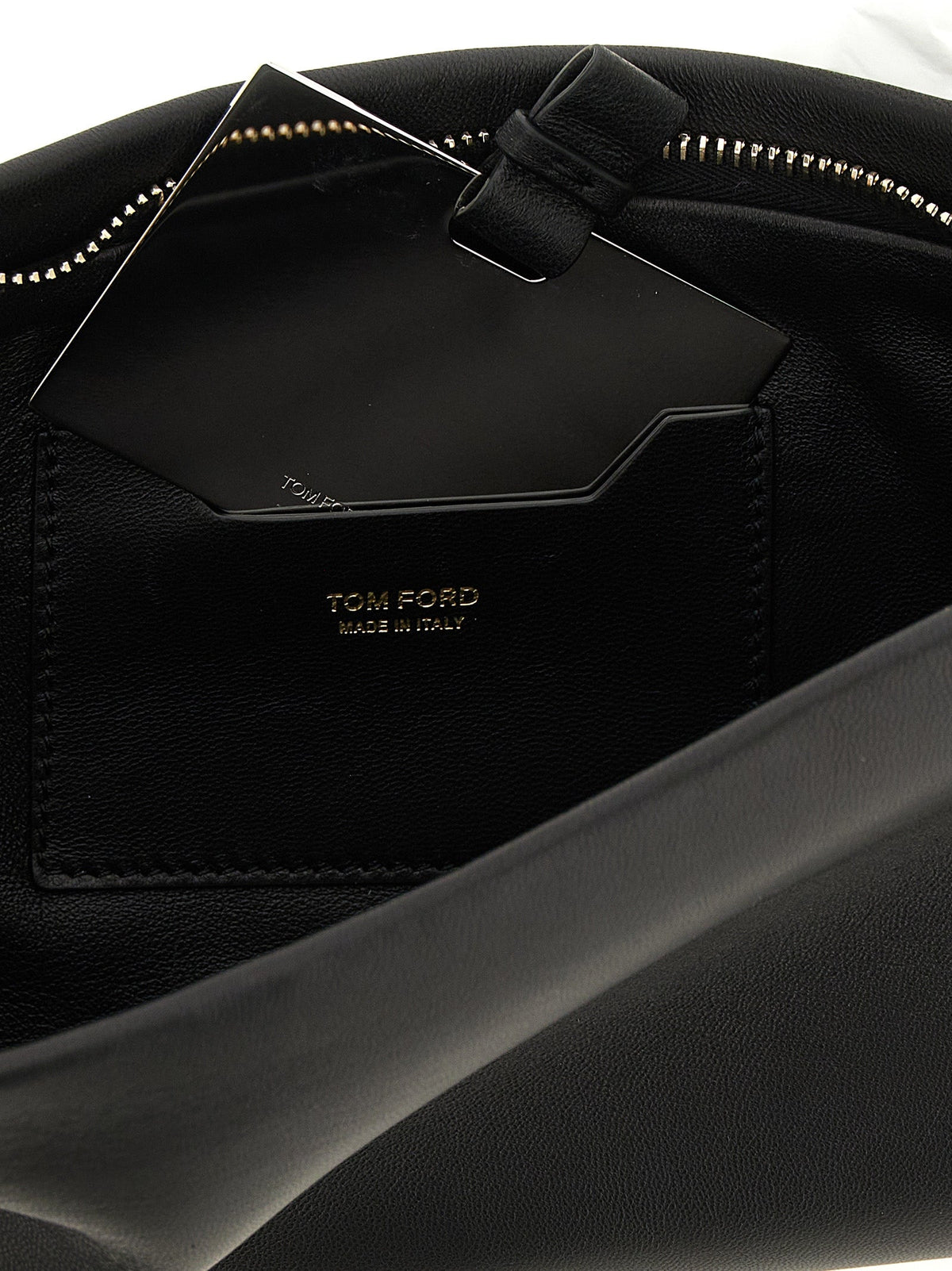 Tom Ford Black Lambskin Clutch Bag