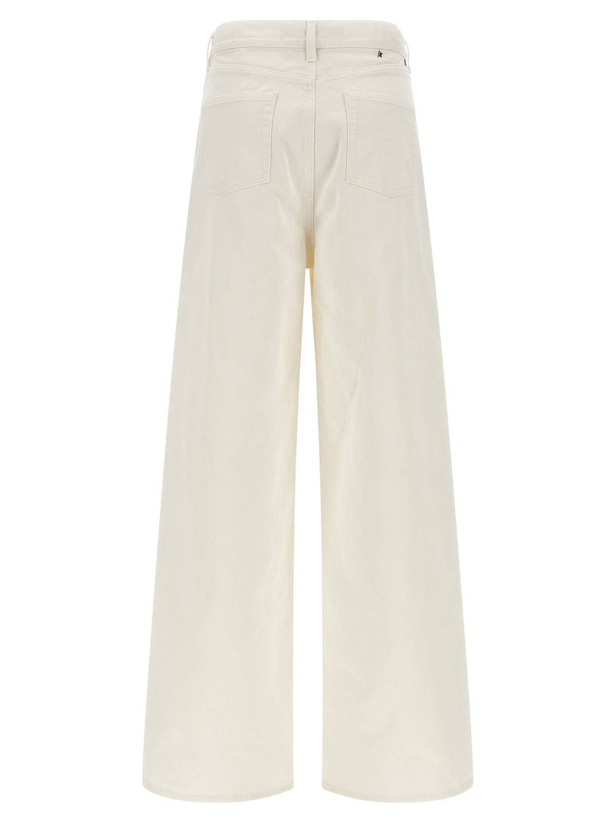 Golden Goose White Cotton Boyfriend Jeans