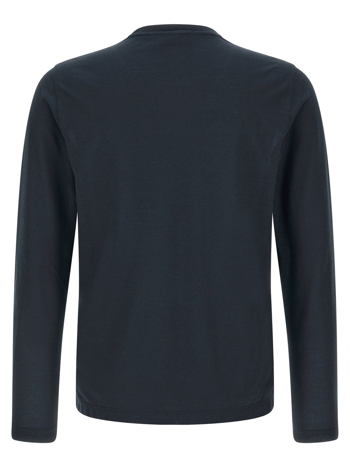 ZANONE Blue Cotton T-Shirt