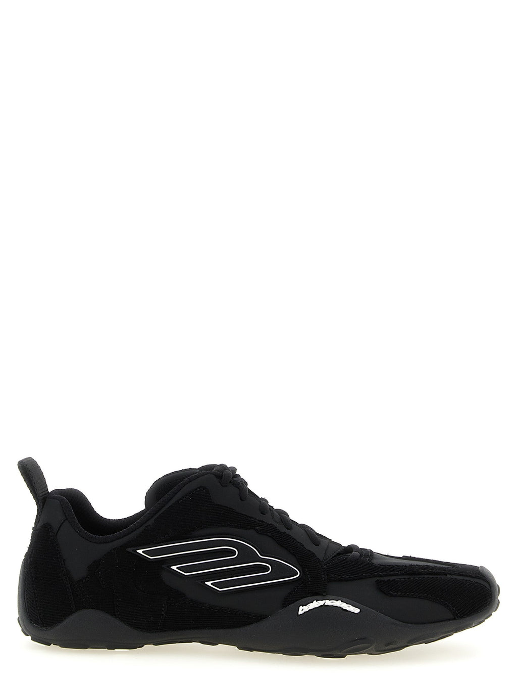 Balenciaga Black Polyester Athletic Sneakers