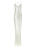 Norma Kamali White Polyamide Long Dress