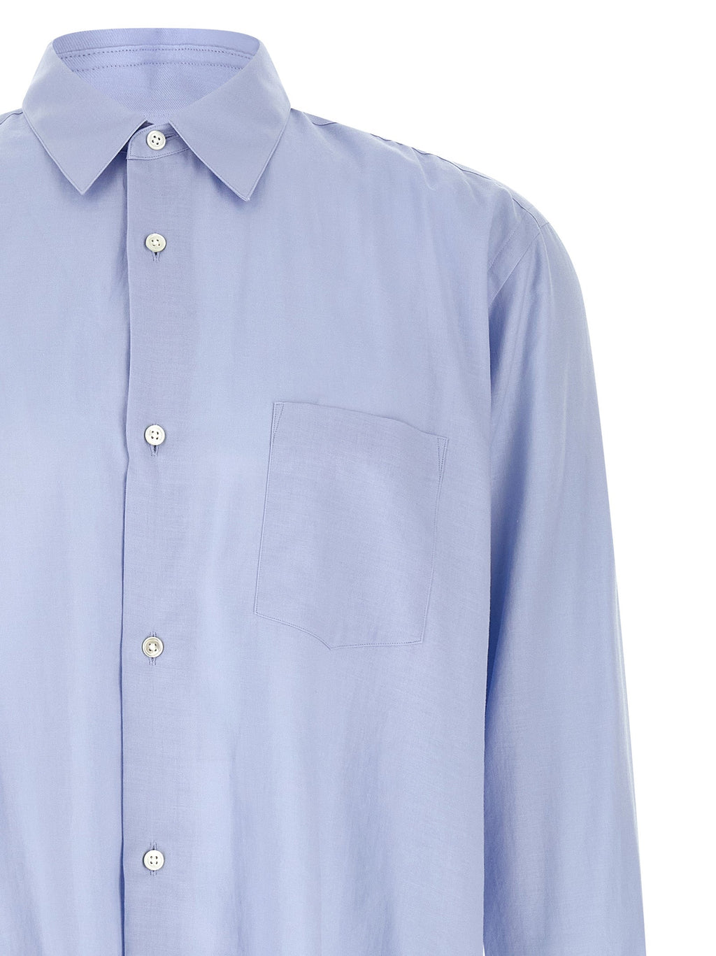 SSSTEIN Blue Cotton Blouse