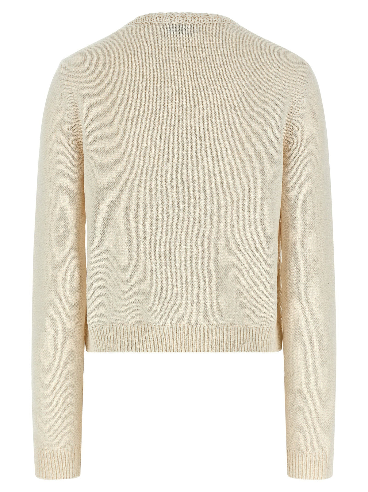 Moncler Beige Cotton Cardigan