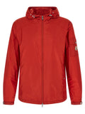 Moncler Red Polyamide Shell Jacket
