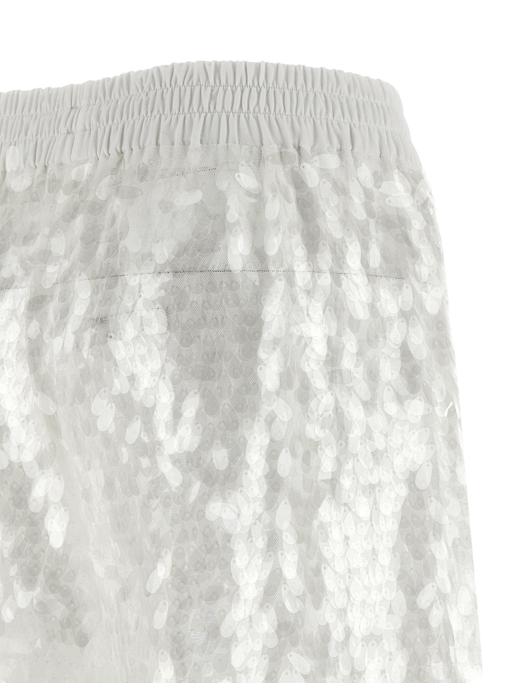 Norma Kamali White Nylon Casual Pants