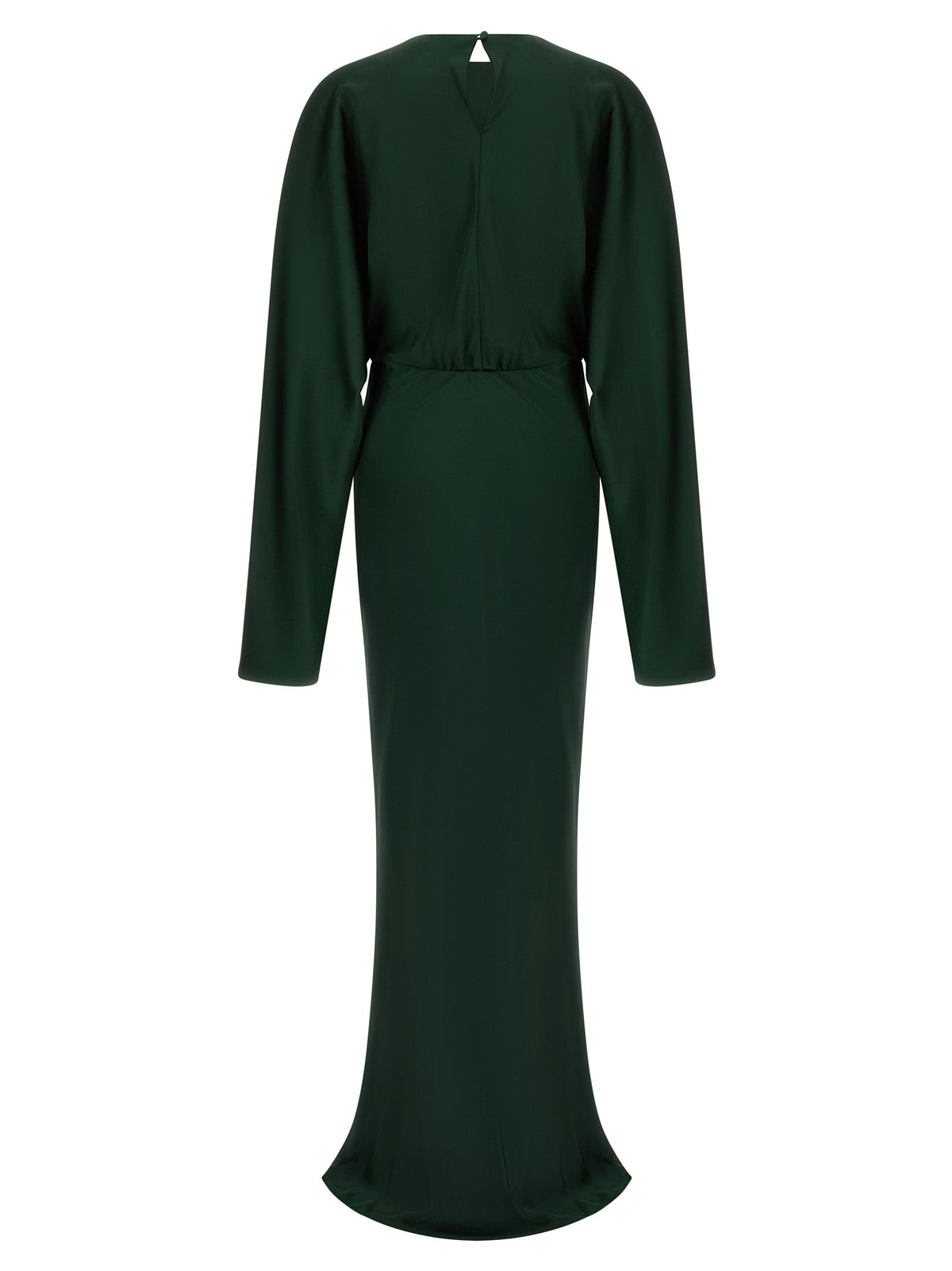 Norma Kamali Bicolor Polyester Long Dress