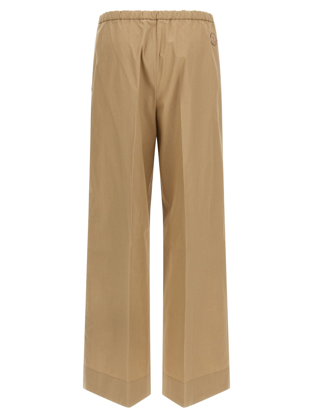 Moncler Beige Cotton Casual Pants