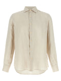 MC2 Saint Barth Beige Linen Blouse
