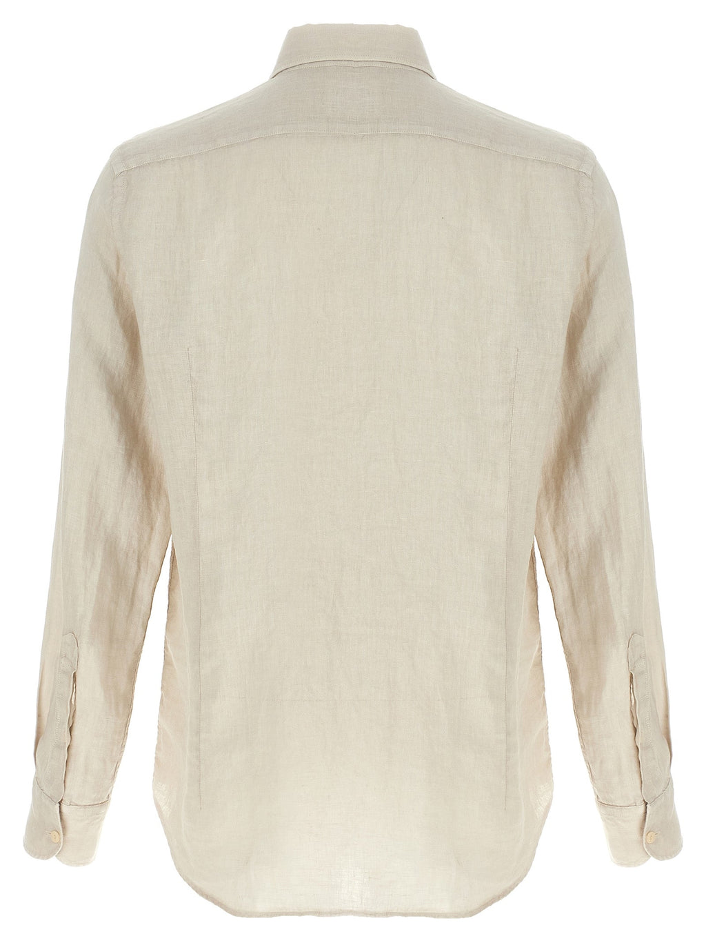 MC2 Saint Barth Beige Linen Blouse