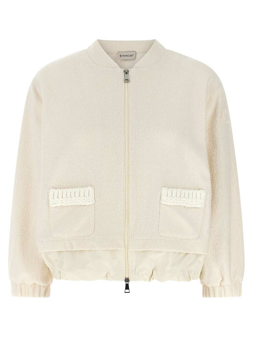 Moncler White Polyester Cardigan