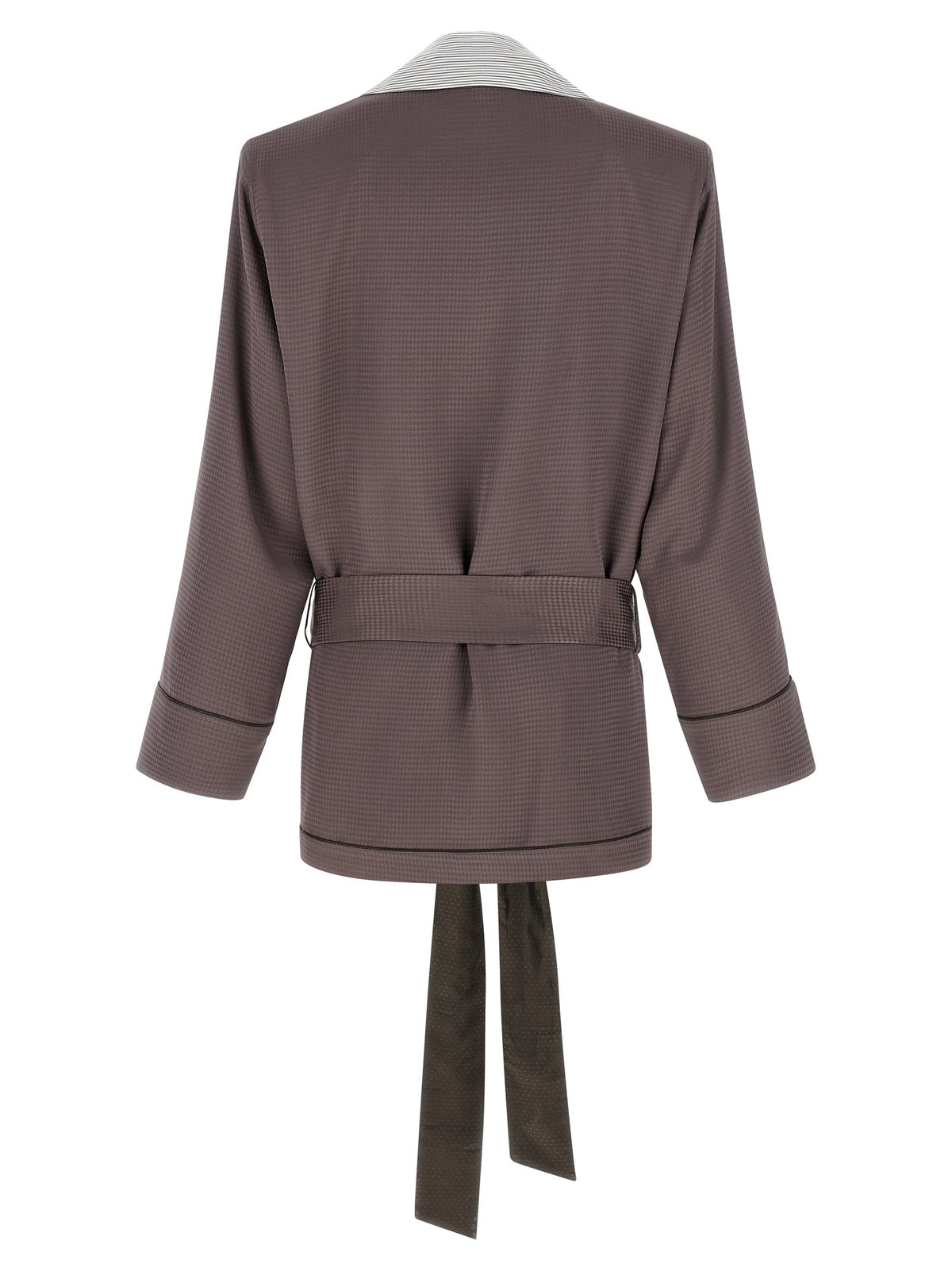 The Attico Purple Viscose Blazer
