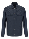 Moncler Blue Polyamide Blouse