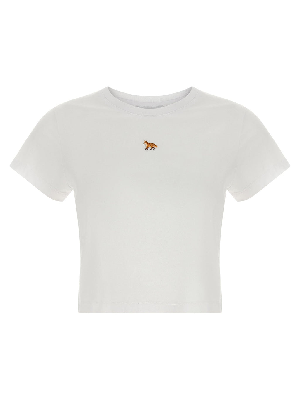 Maison Kitsuné White Cotton T-Shirt