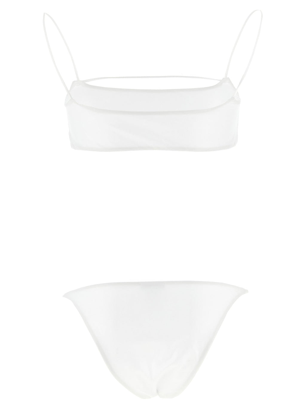 ALLIS White Polyester Bikini