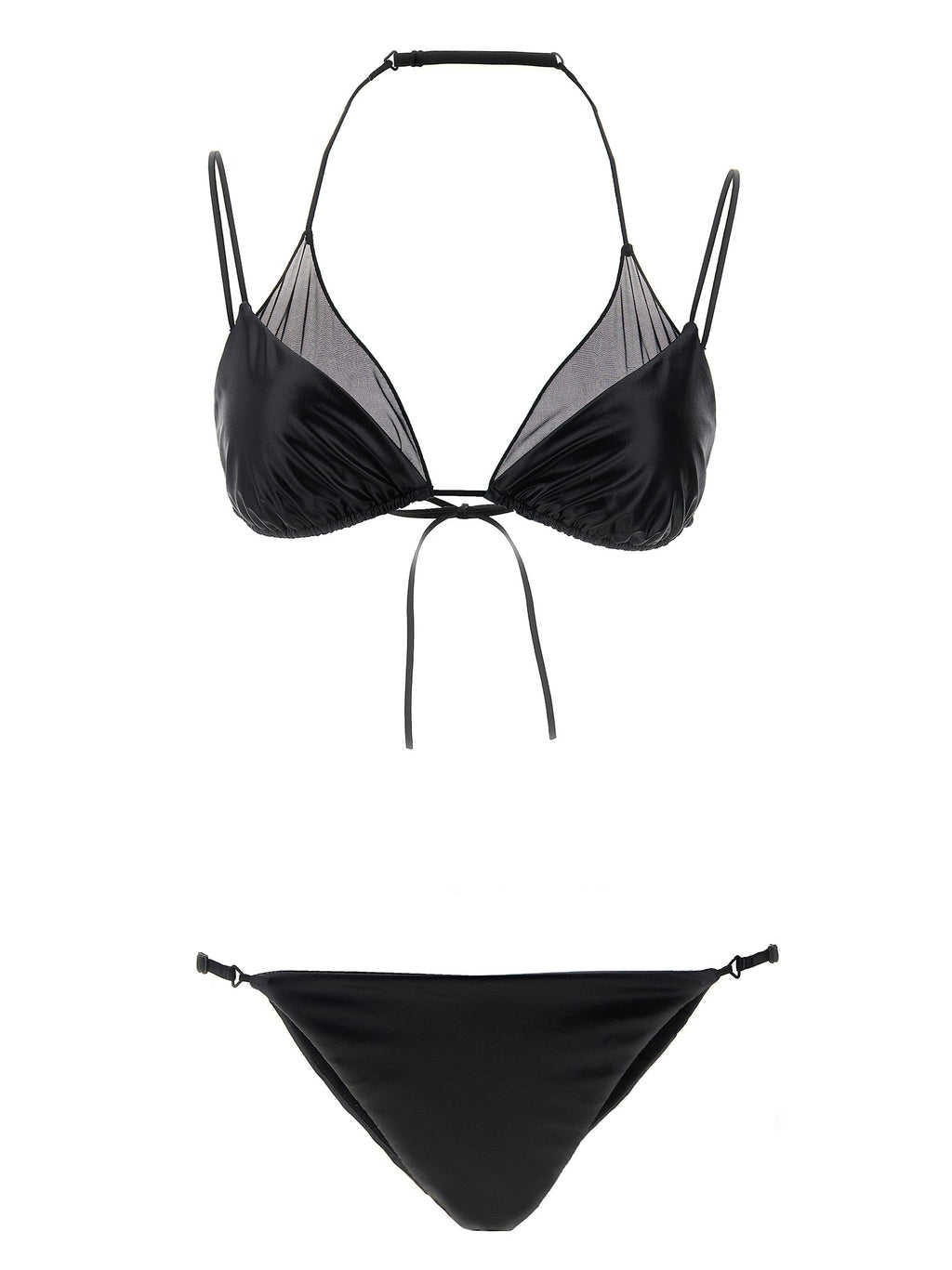 ALLIS Black Polyester Bikini