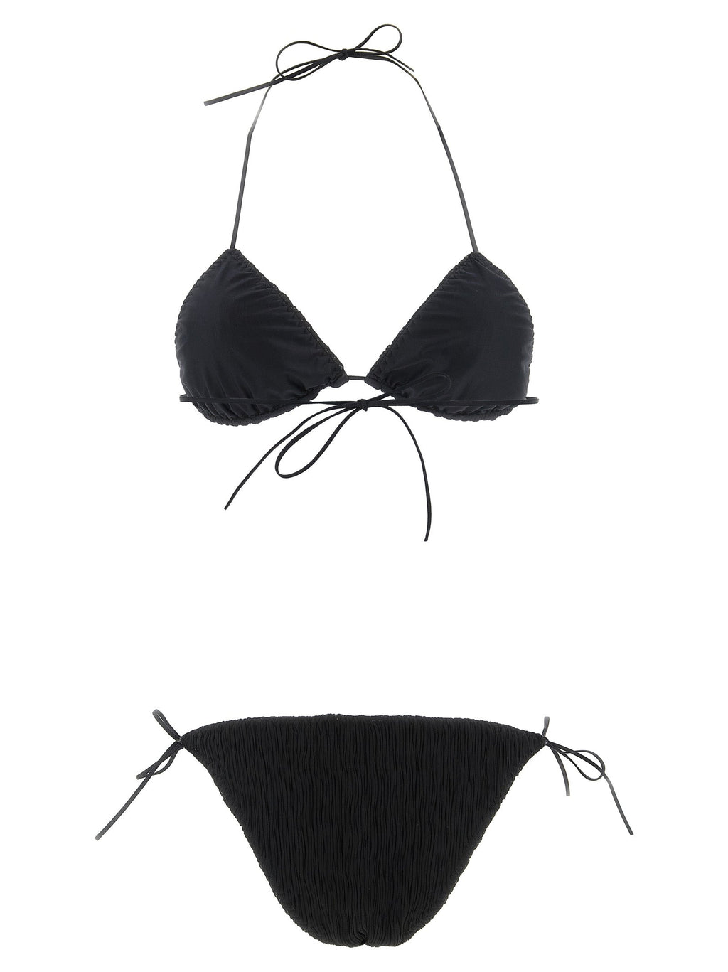 ALLIS Black Polyester Bikini