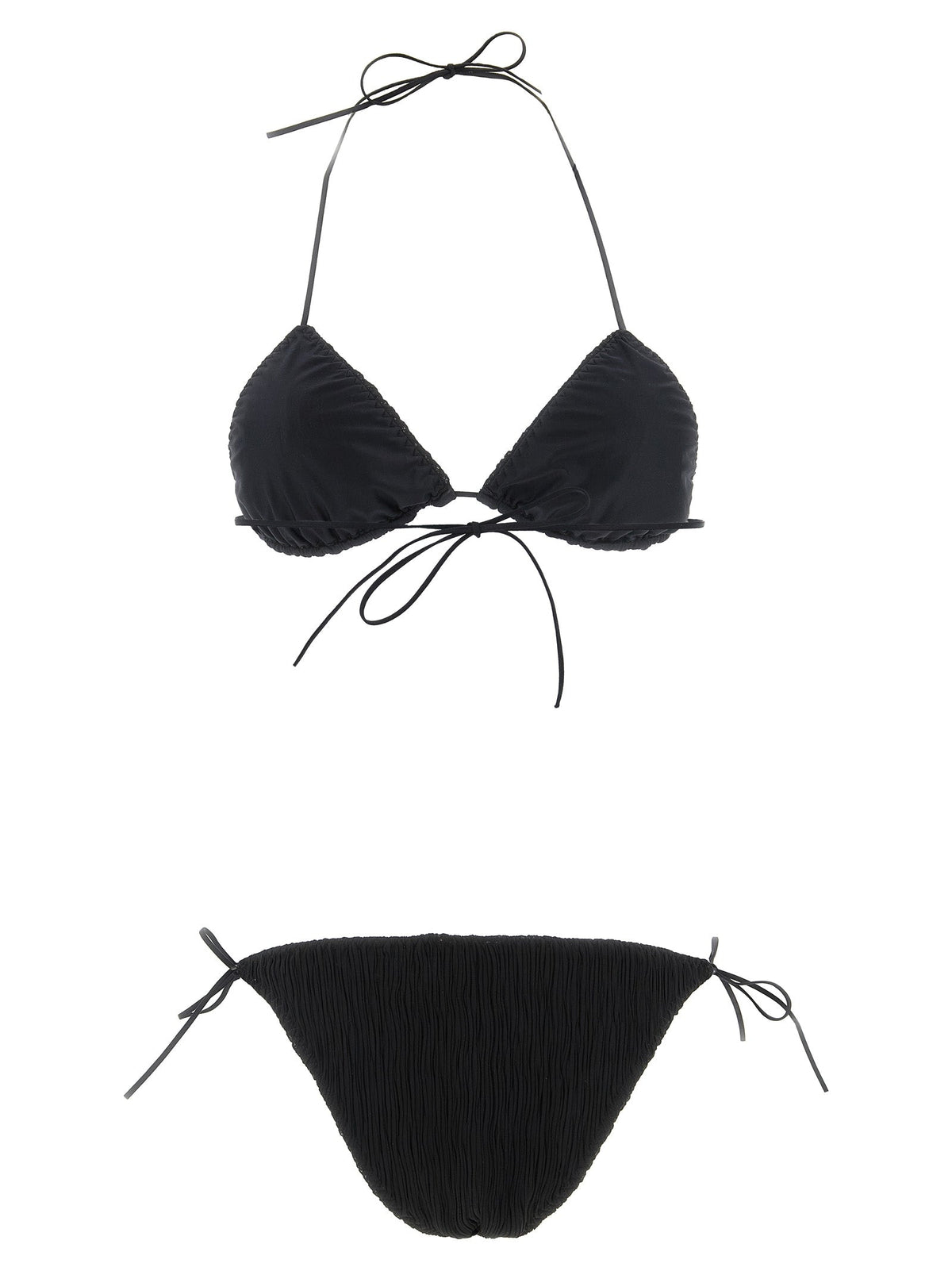 ALLIS Black Polyester Bikini