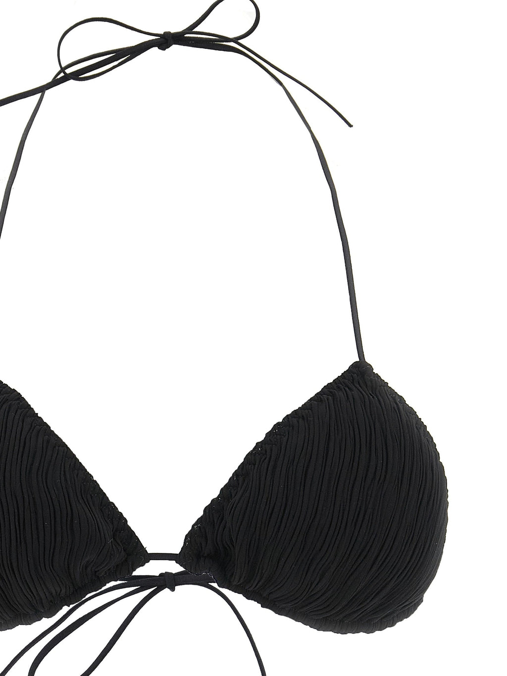 ALLIS Black Polyester Bikini