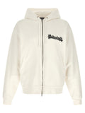 Balenciaga White Cotton Sweatshirt