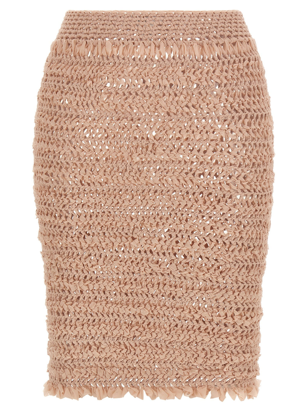 ALLIS Multicolor Polyester Midi Skirt