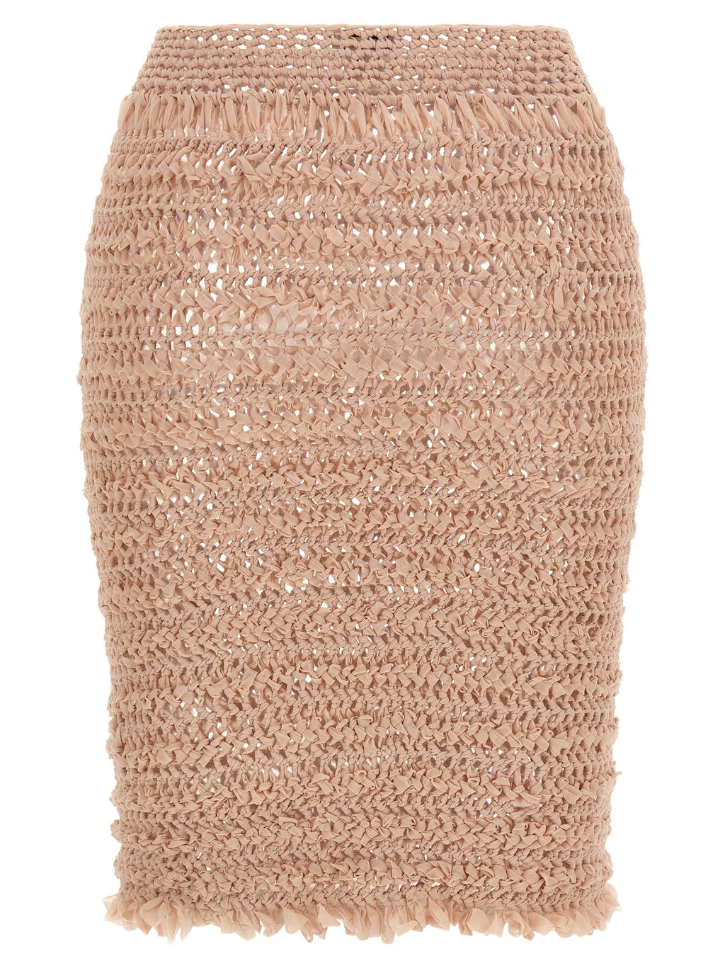 ALLIS Multicolor Polyester Midi Skirt