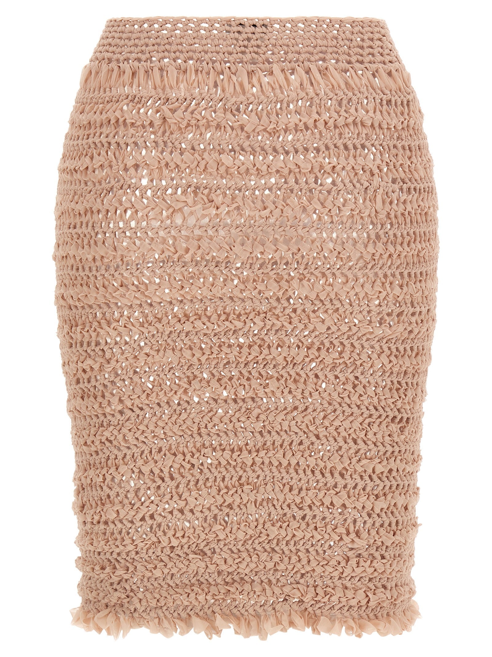 ALLIS Multicolor Polyester Midi Skirt