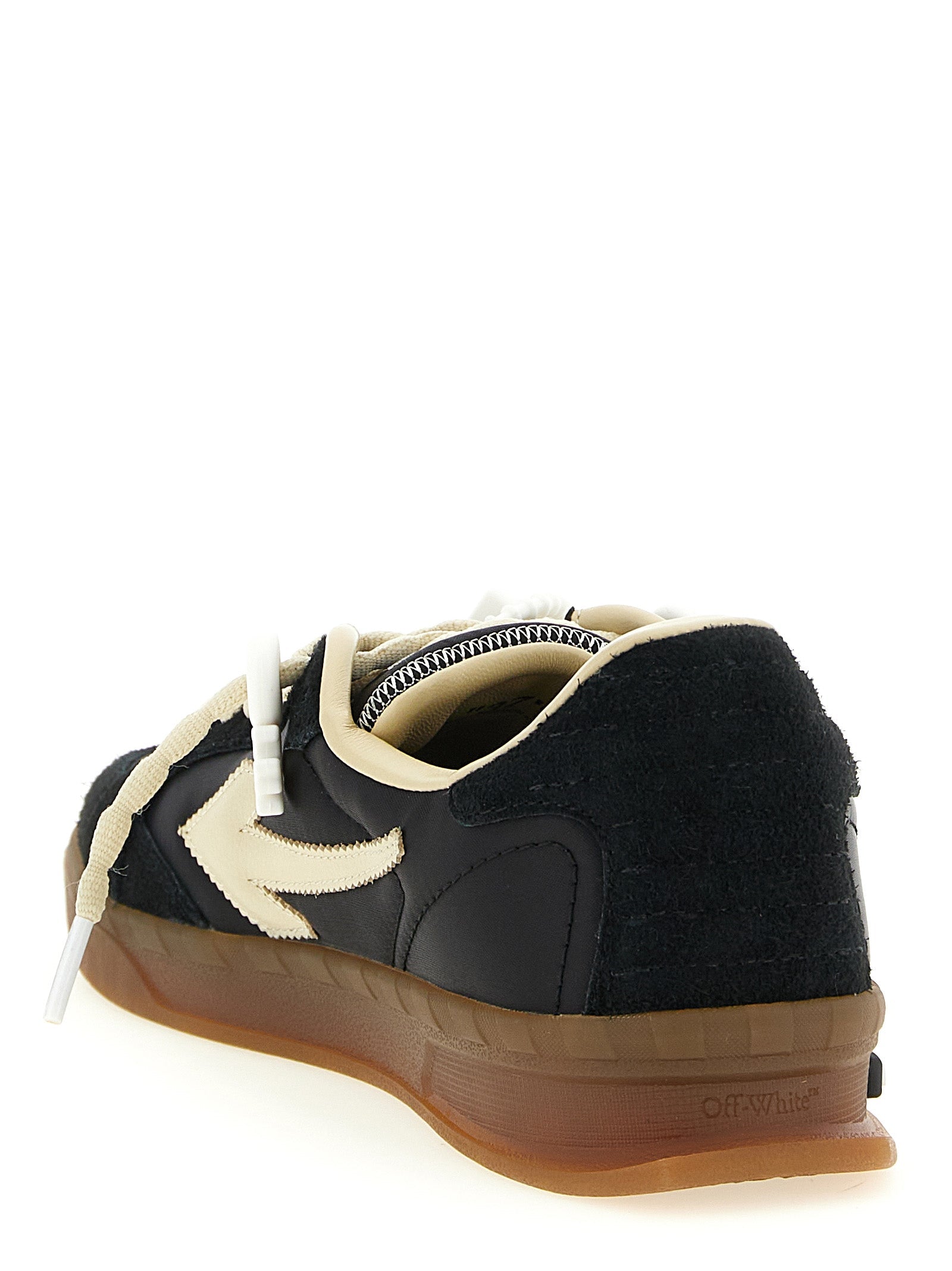 Off-White Black Nylon Athletic Sneakers
