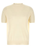 MA'RY'YA White Cotton Cardigan