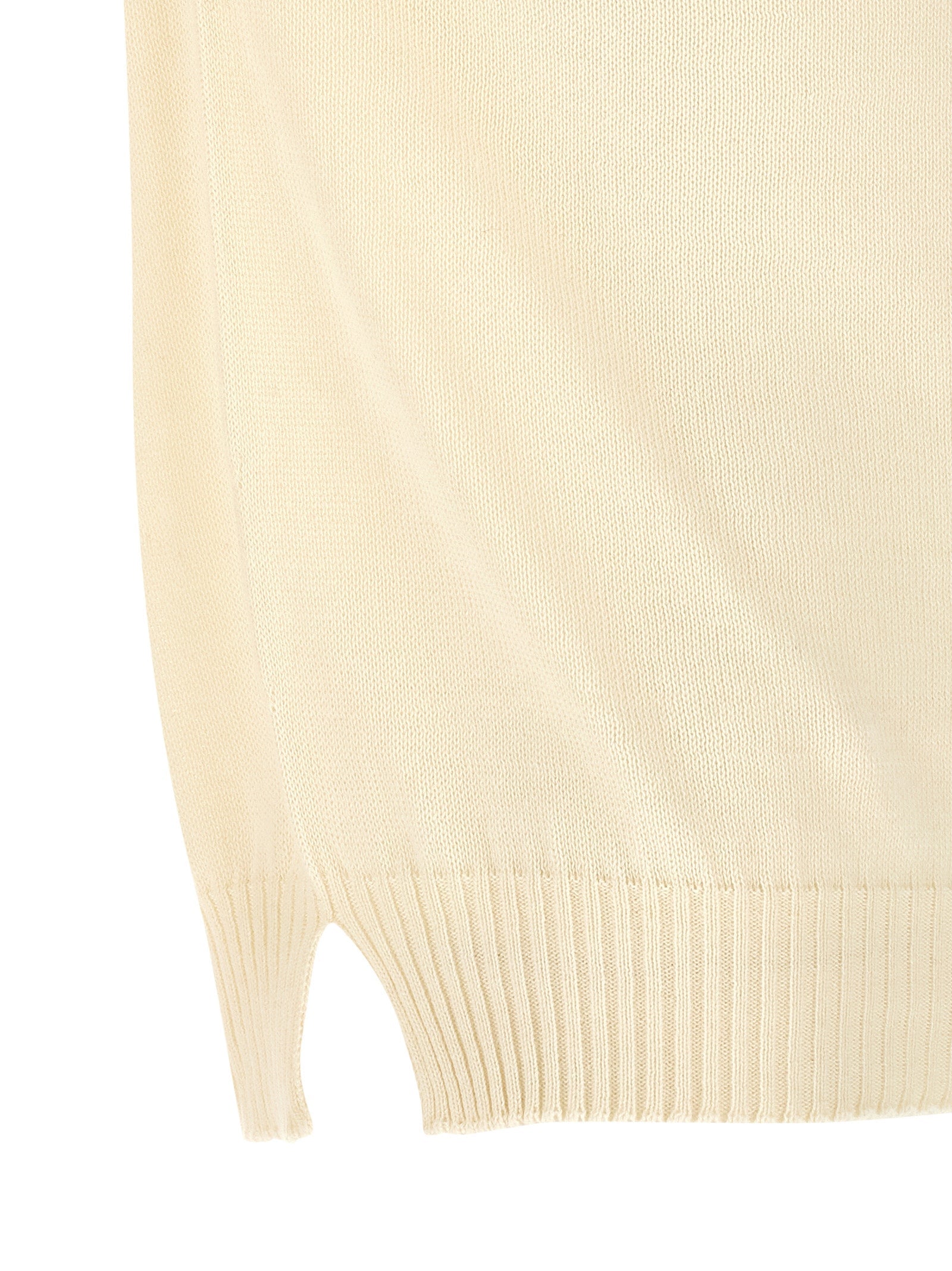 MA'RY'YA White Cotton Cardigan