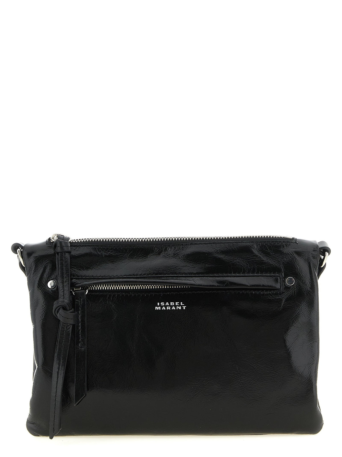 Isabel Marant Black Calfskin Crossbody Bag