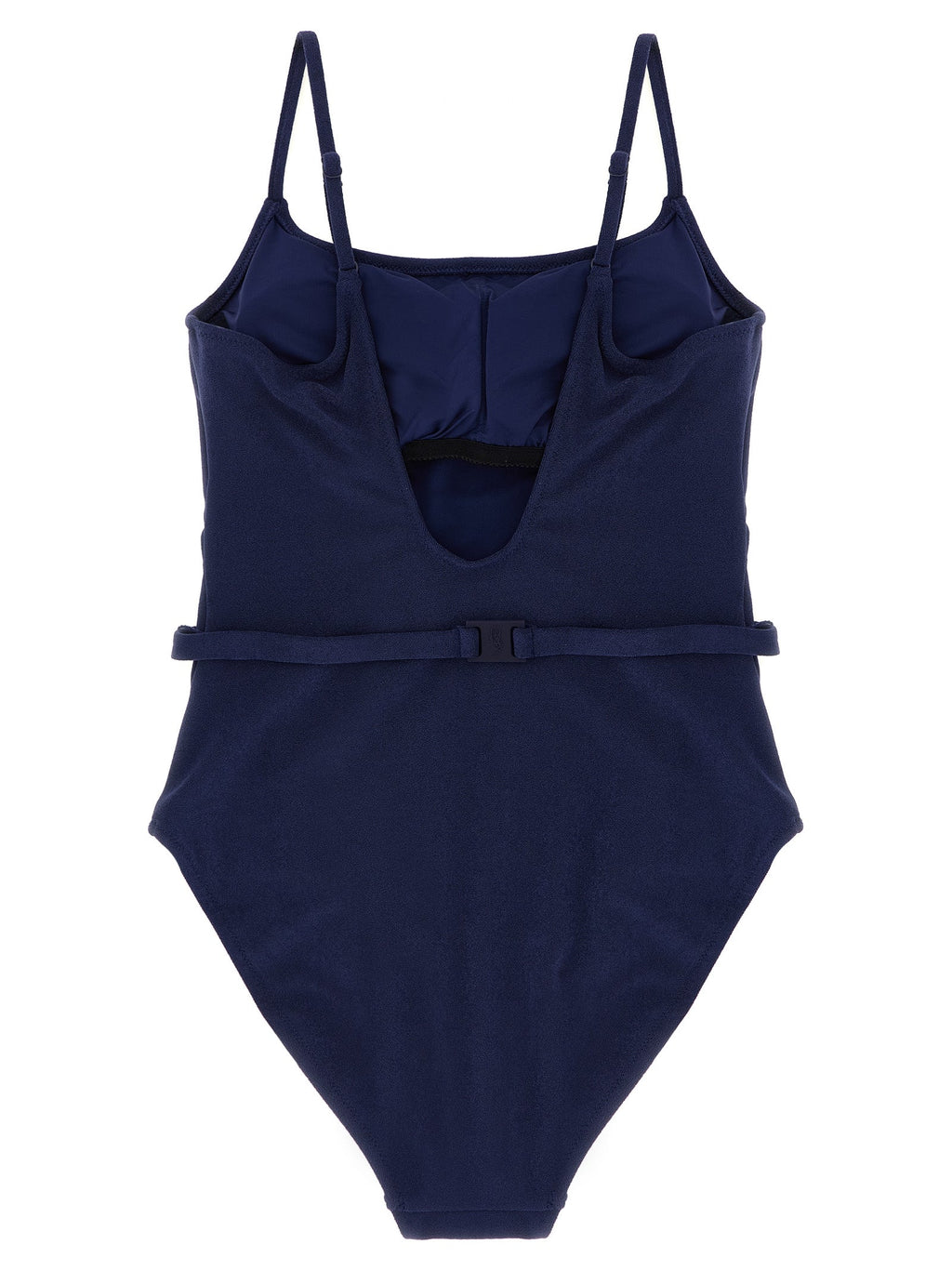 Polo Ralph Lauren Blue Polyester One-Piece Swimsuit