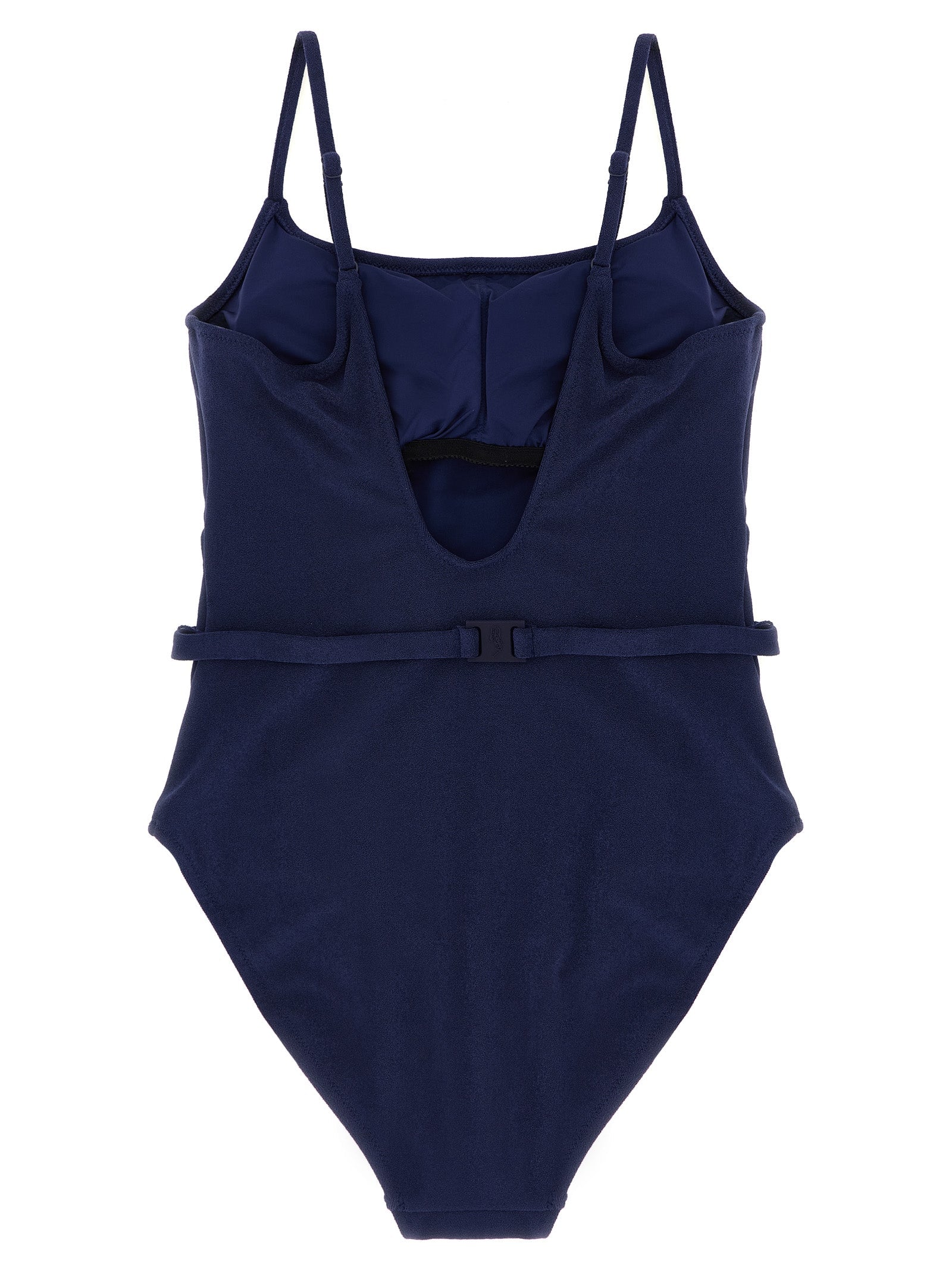 Polo Ralph Lauren Blue Polyester One-Piece Swimsuit