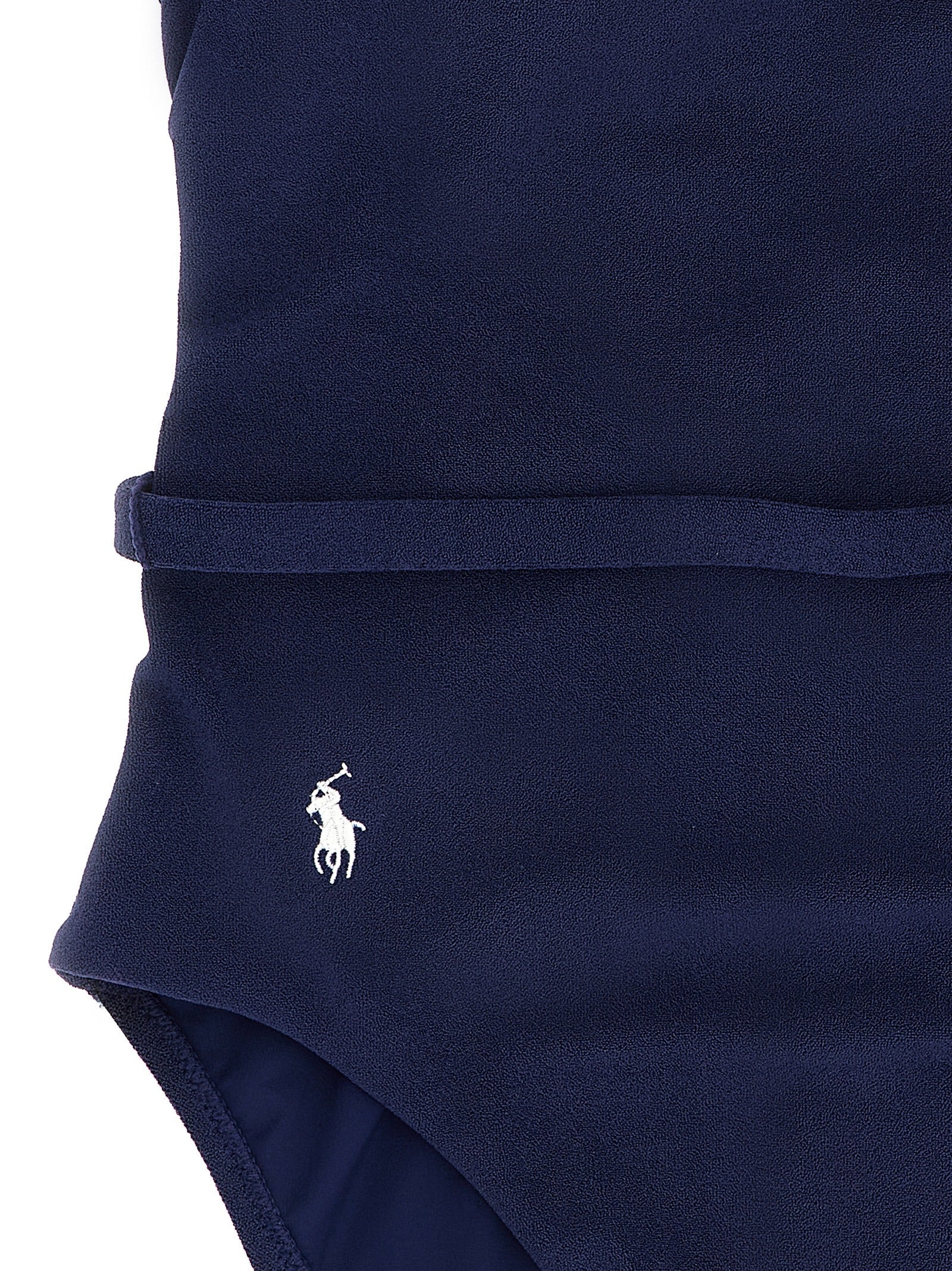 Polo Ralph Lauren Blue Polyester One-Piece Swimsuit
