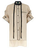 MAISON JEJIA Beige Polyester Blouse