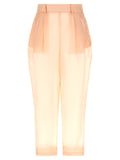 MAISON JEJIA Multicolor Silk Casual Pants