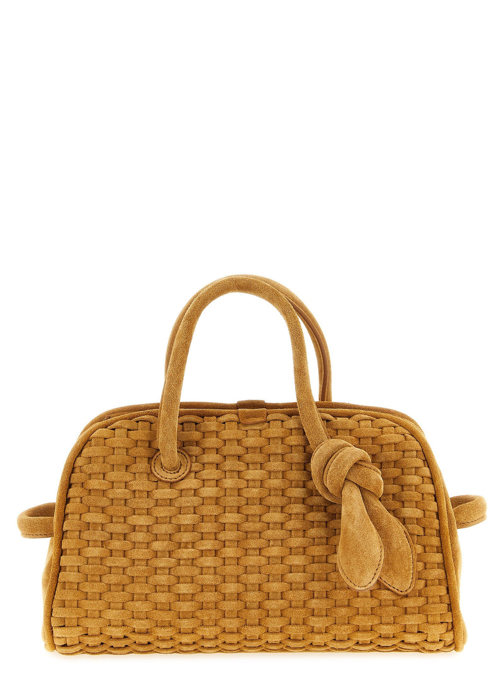 Jacquemus Beige Calfskin Handbag