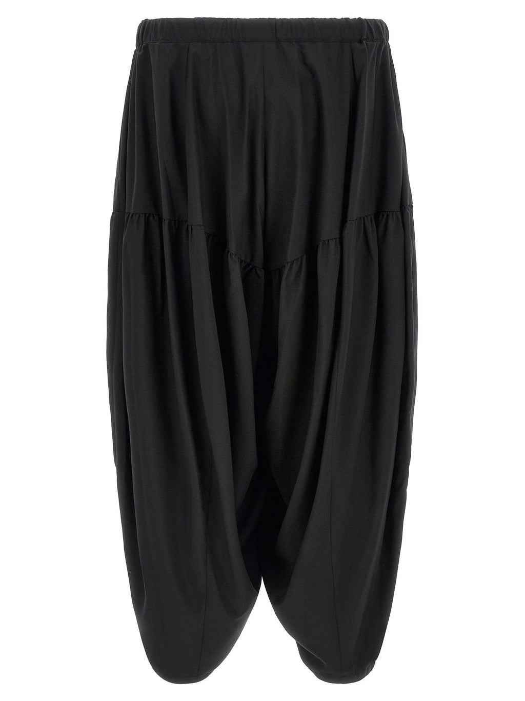 Comme Des Garçons Black Polyester Casual Pants