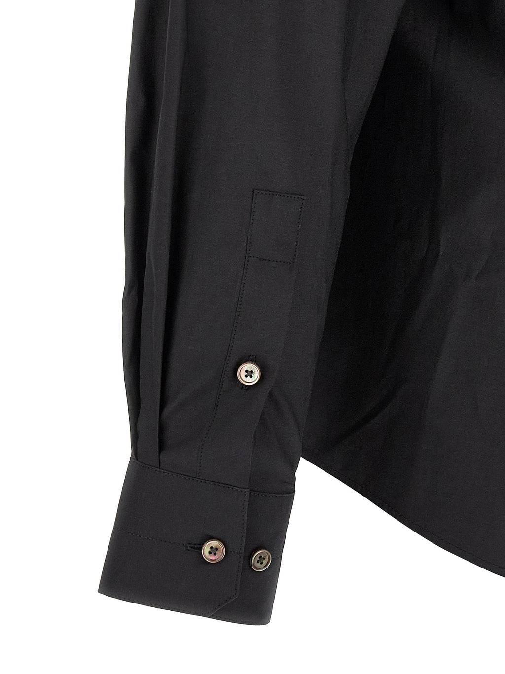 Lemaire Black Cotton Blouse