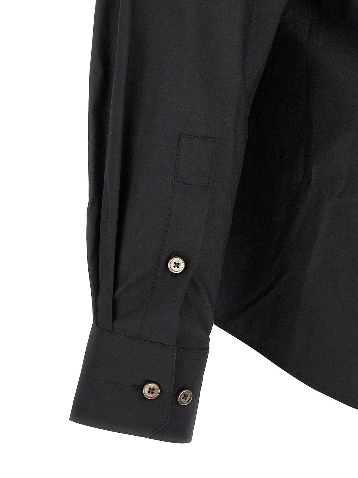 Lemaire Black Cotton Blouse