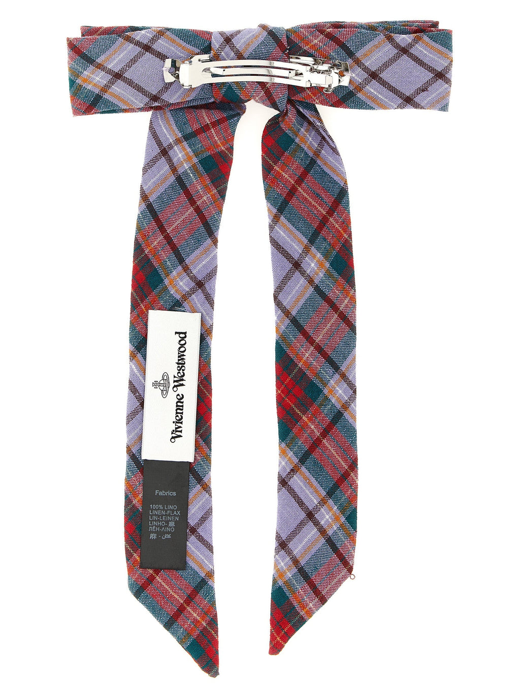 Vivienne Westwood Multicolor Linen Hair Clip