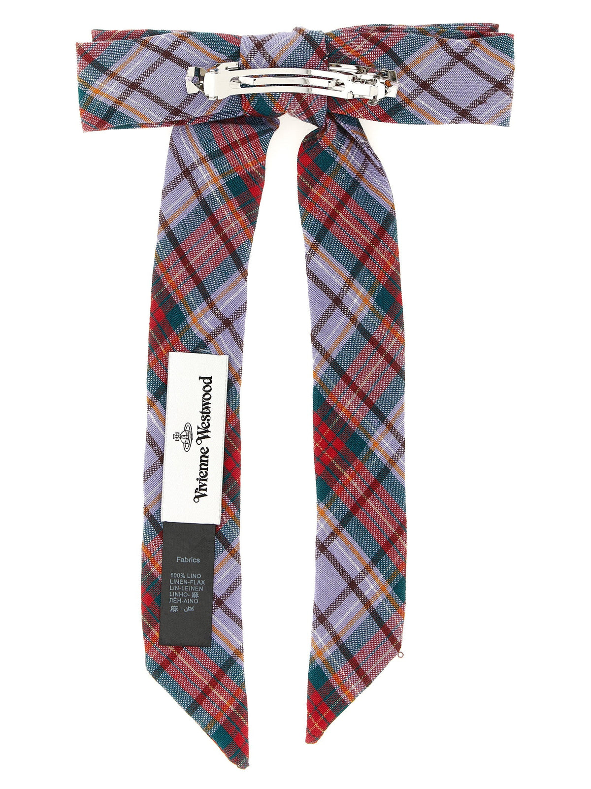 Vivienne Westwood Multicolor Linen Hair Clip