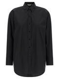 XACUS Black Cotton Blouse