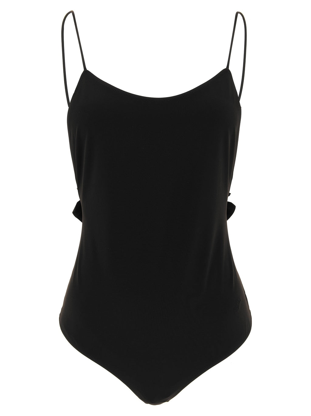 Jacquemus Black Polyamide One-Piece Swimsuit
