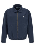 Polo Ralph Lauren Blue Cotton Full-Length Jacket