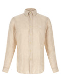 Polo Ralph Lauren Beige Linen Blouse