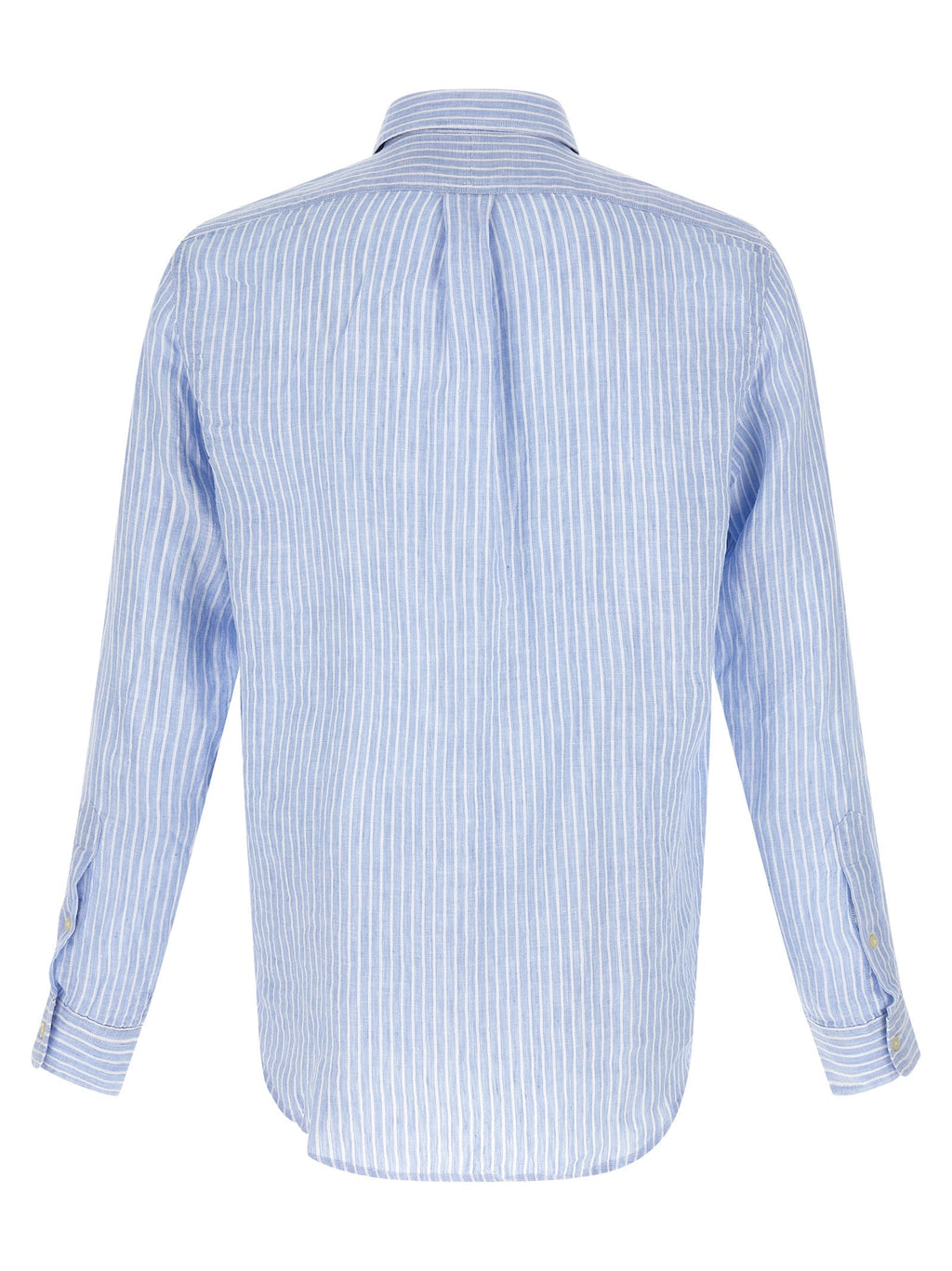 Polo Ralph Lauren Blue Linen Blouse