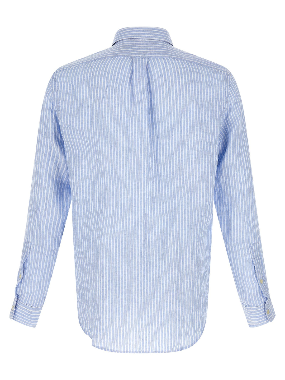 Polo Ralph Lauren Blue Linen Blouse