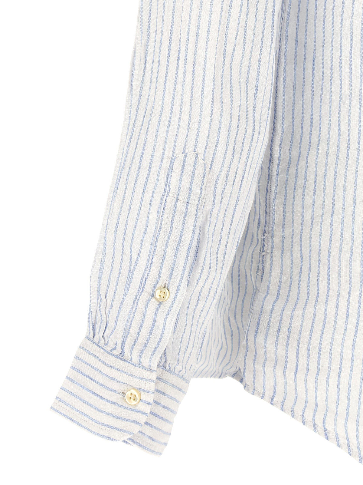 Polo Ralph Lauren Blue Linen Blouse