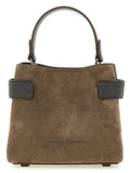 Brunello Cucinelli Brown Calfskin Handbag