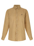 Polo Ralph Lauren Beige Linen Blouse